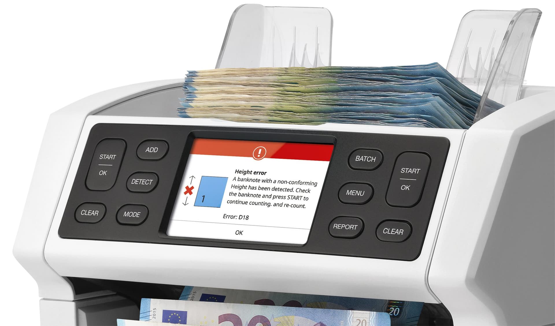 Biljettelmachine Safescan 2865-S wit 3