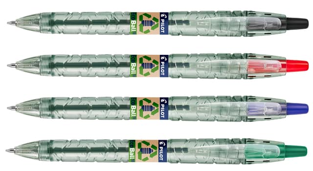 Balpen PILOT Begreen B2P EcoBall medium rood 2