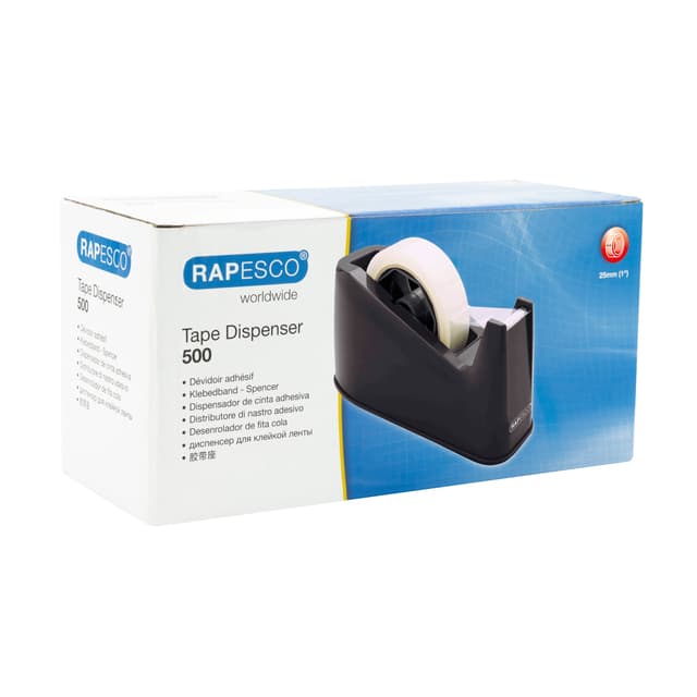 Plakbandhouder Rapesco Germ-Savvy 500 antibacterieel zwart 6
