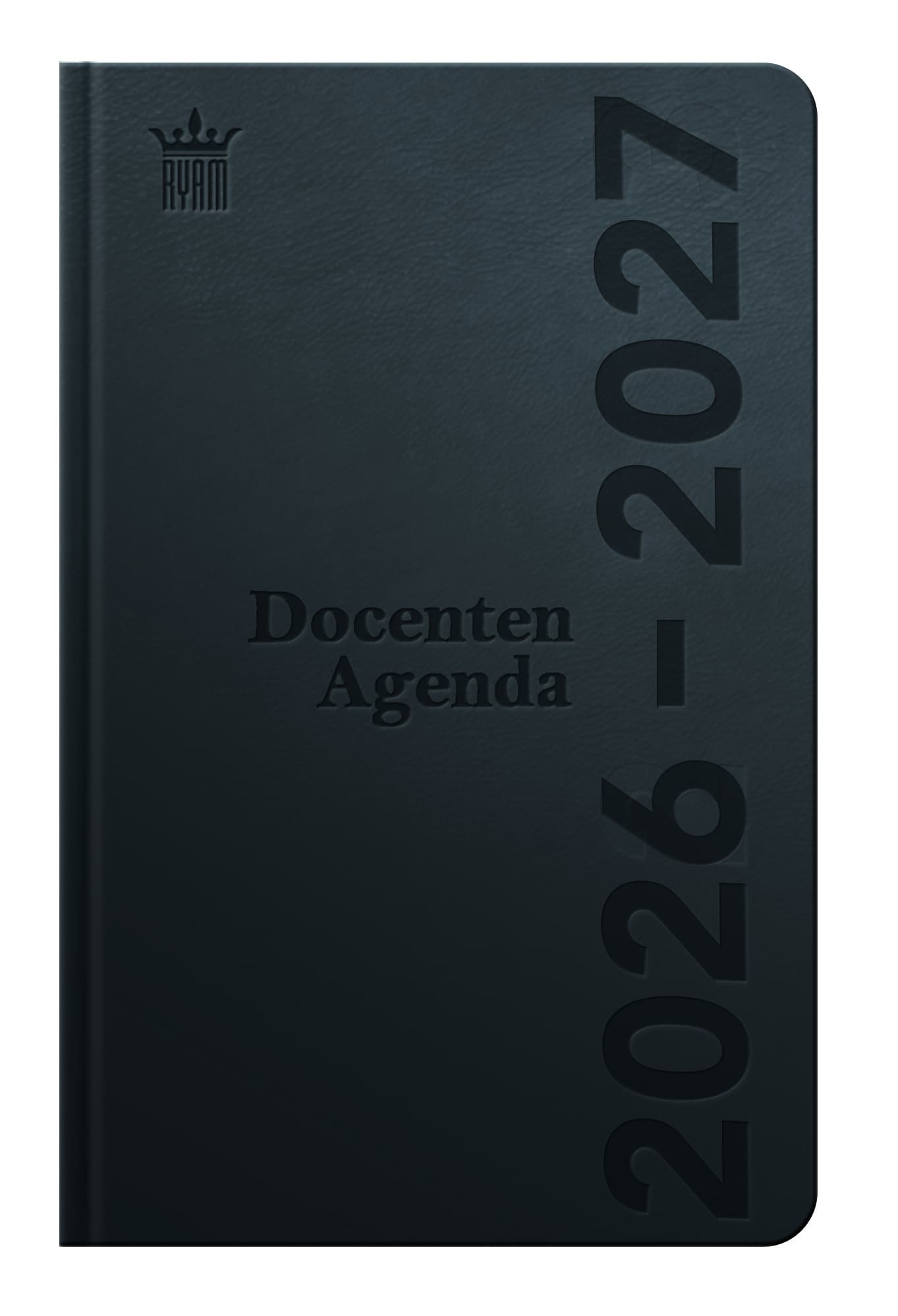 Schoolagenda 2026-2027 Ryam docent DeLuxe 7dagen/2pagina's zwart