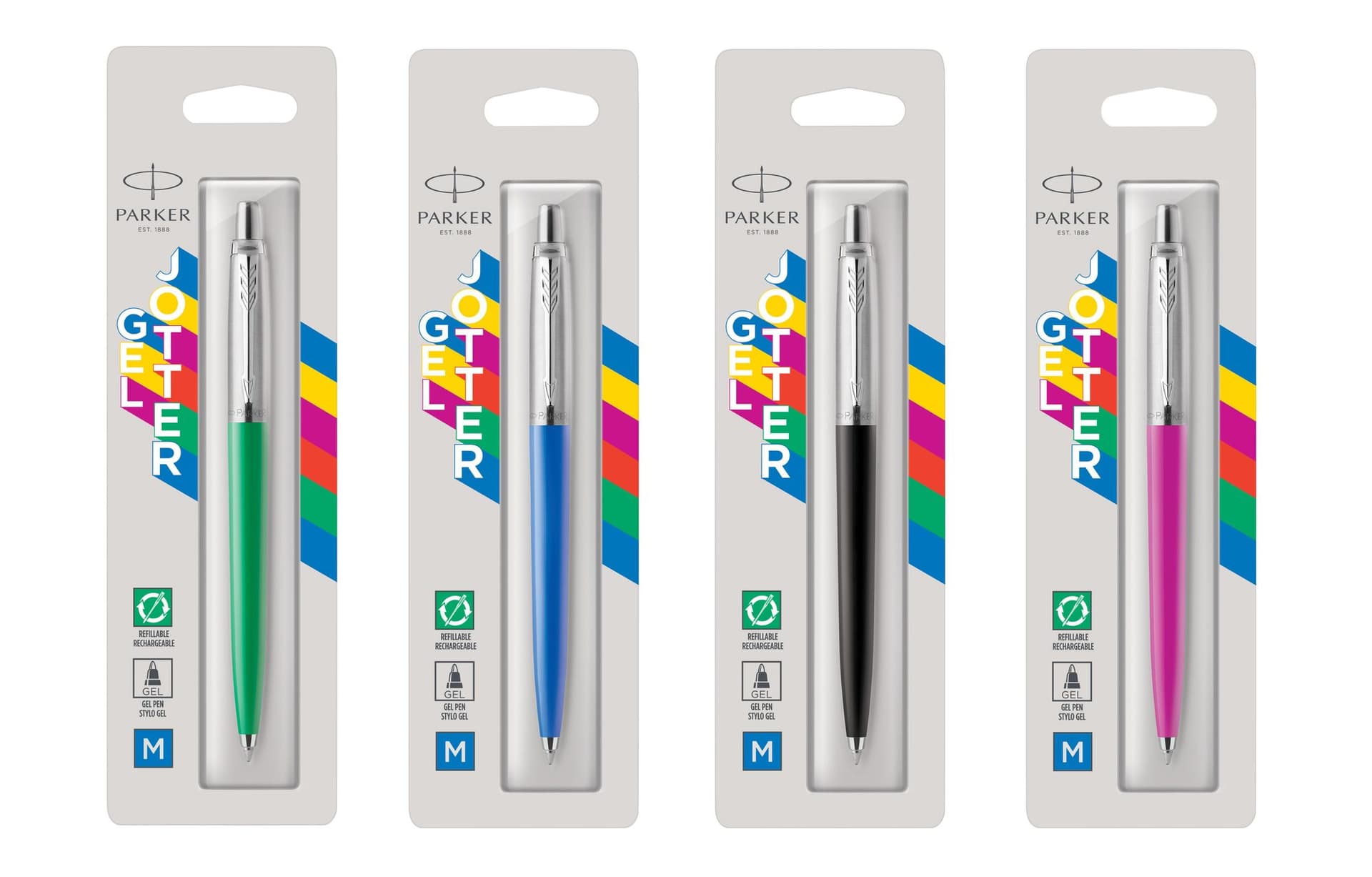 Gelschrijver Parker Jotter Original black CT medium blister à 1 stuk 2