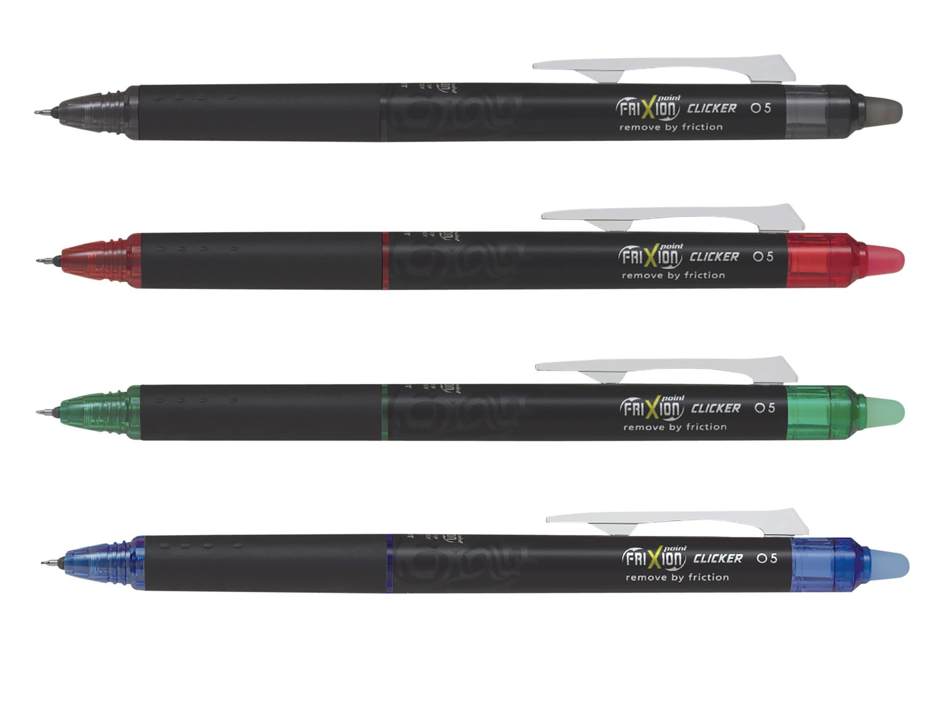 Rollerpen PILOT friXion Synergy point clicker fijn zwart 2