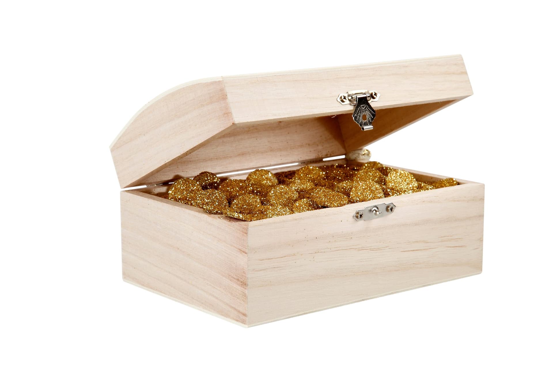 Schatkist Creativ Company 16.5x11x8.55cm hout 2