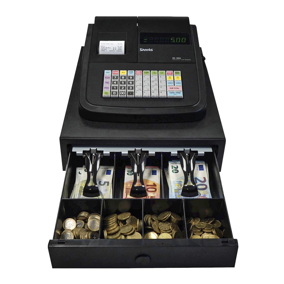 Kassa SAM4S ER-180U small zwart 4