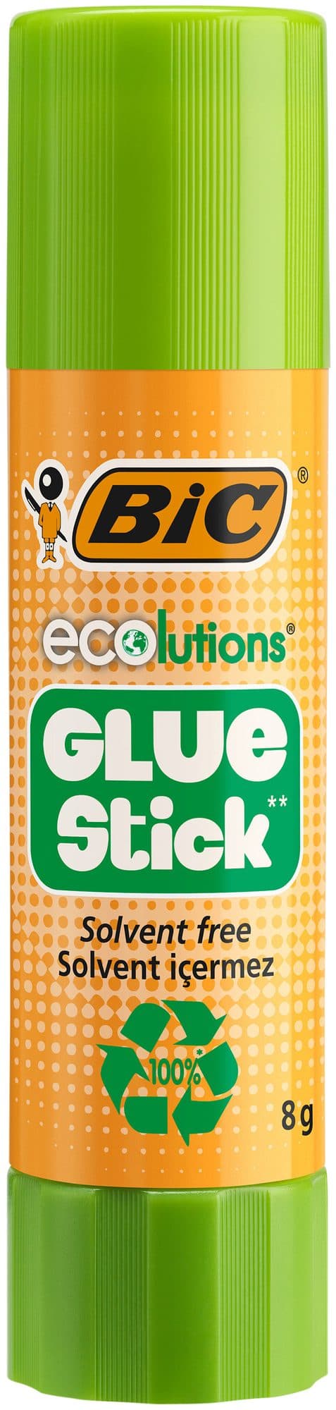 Lijmstift Bic ecolutions 8gr doos à 20+10 gratis 2