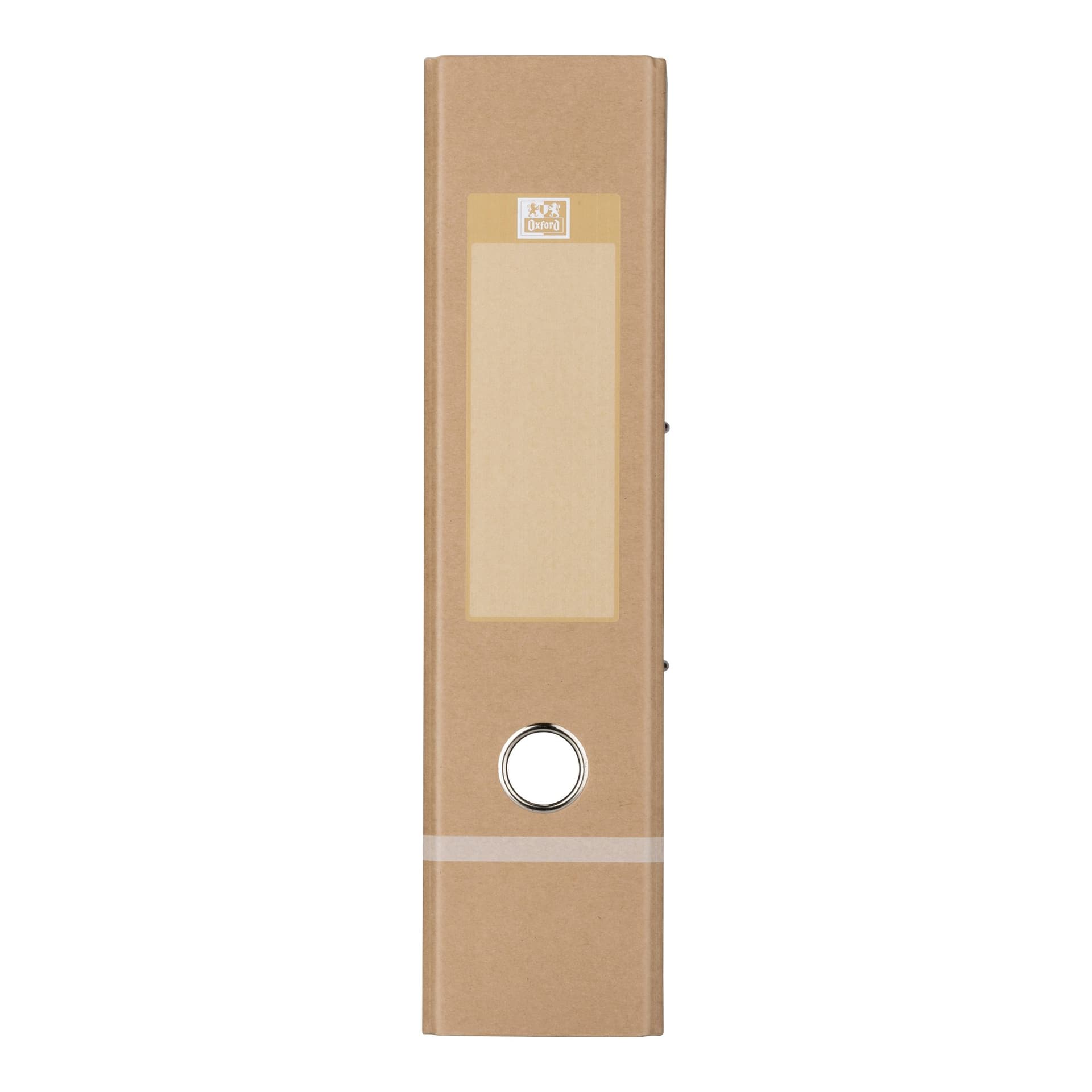 Ordner Oxford Touareg A4 80mm karton naturel/wit 2