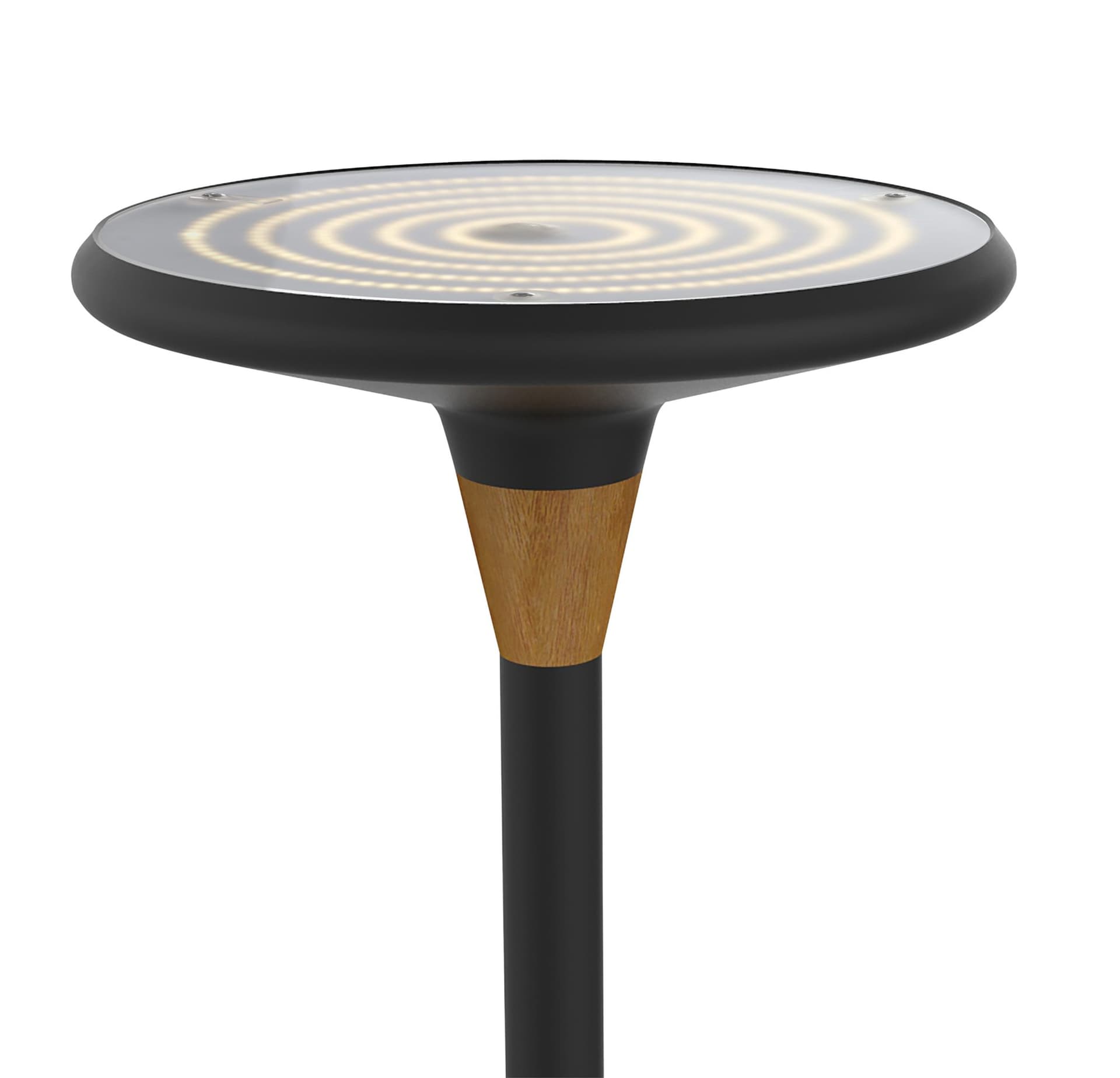 Vloerlamp Unilux Baly led bamboe zwart 3