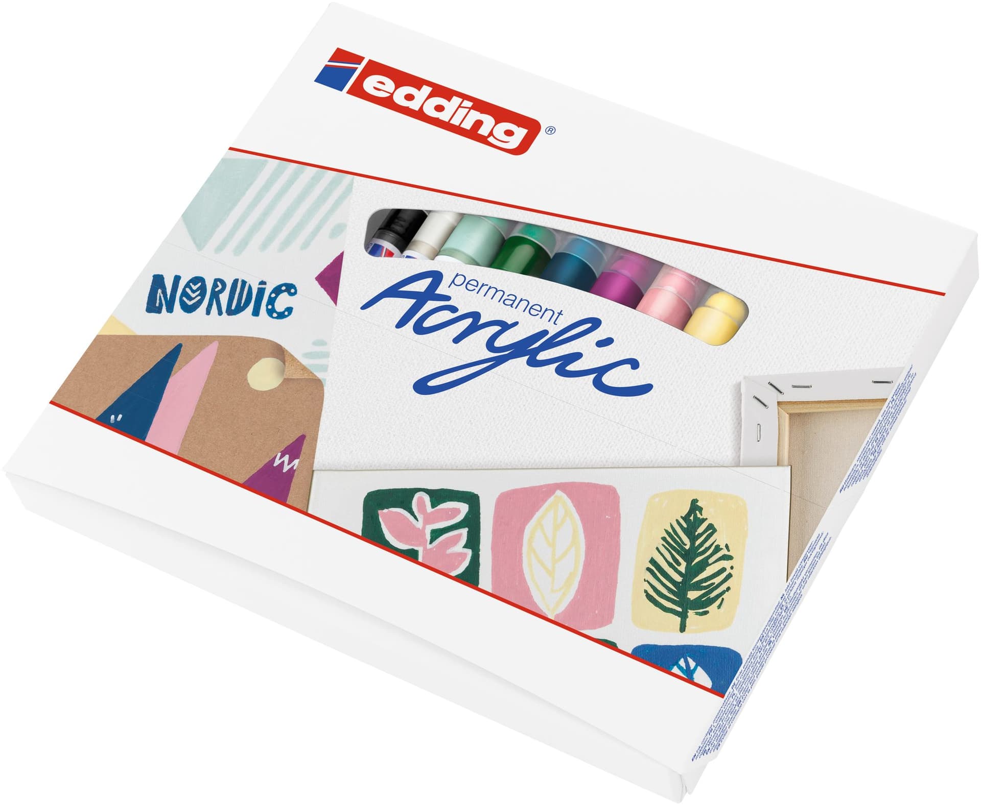 Acrylmarker edding starterskit klein Scandinavisch 2