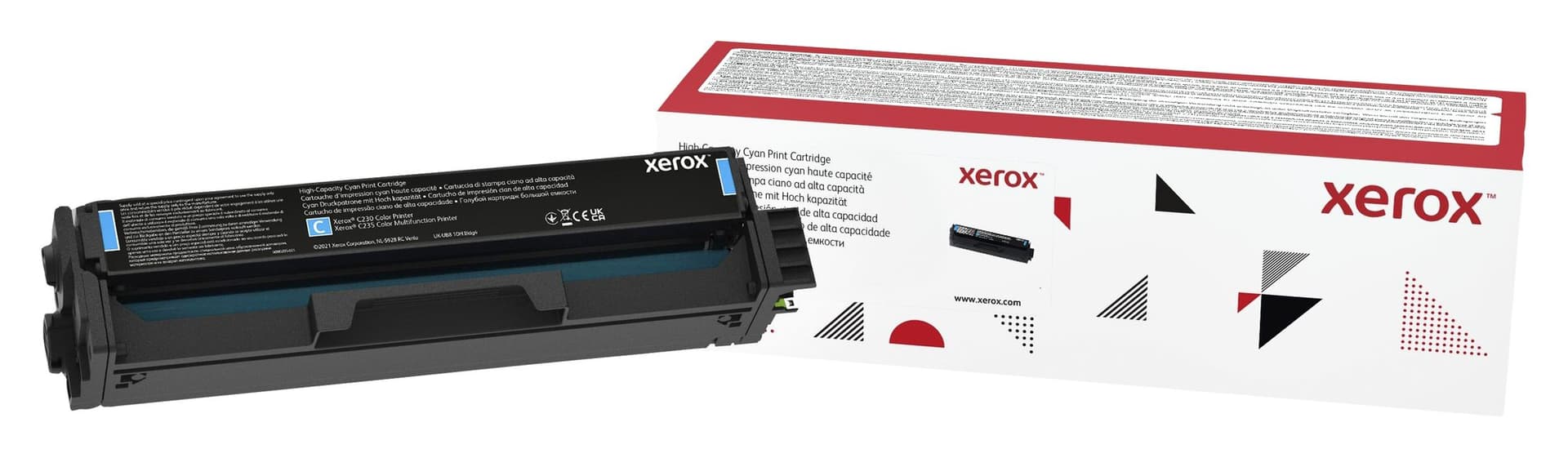 Tonercartridge Xerox 006R04392 C230/235 blauw