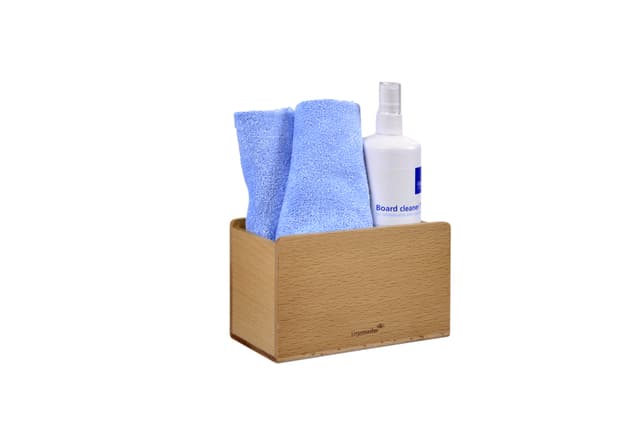 Glasbord accessoirehouder Legamaster hout 3