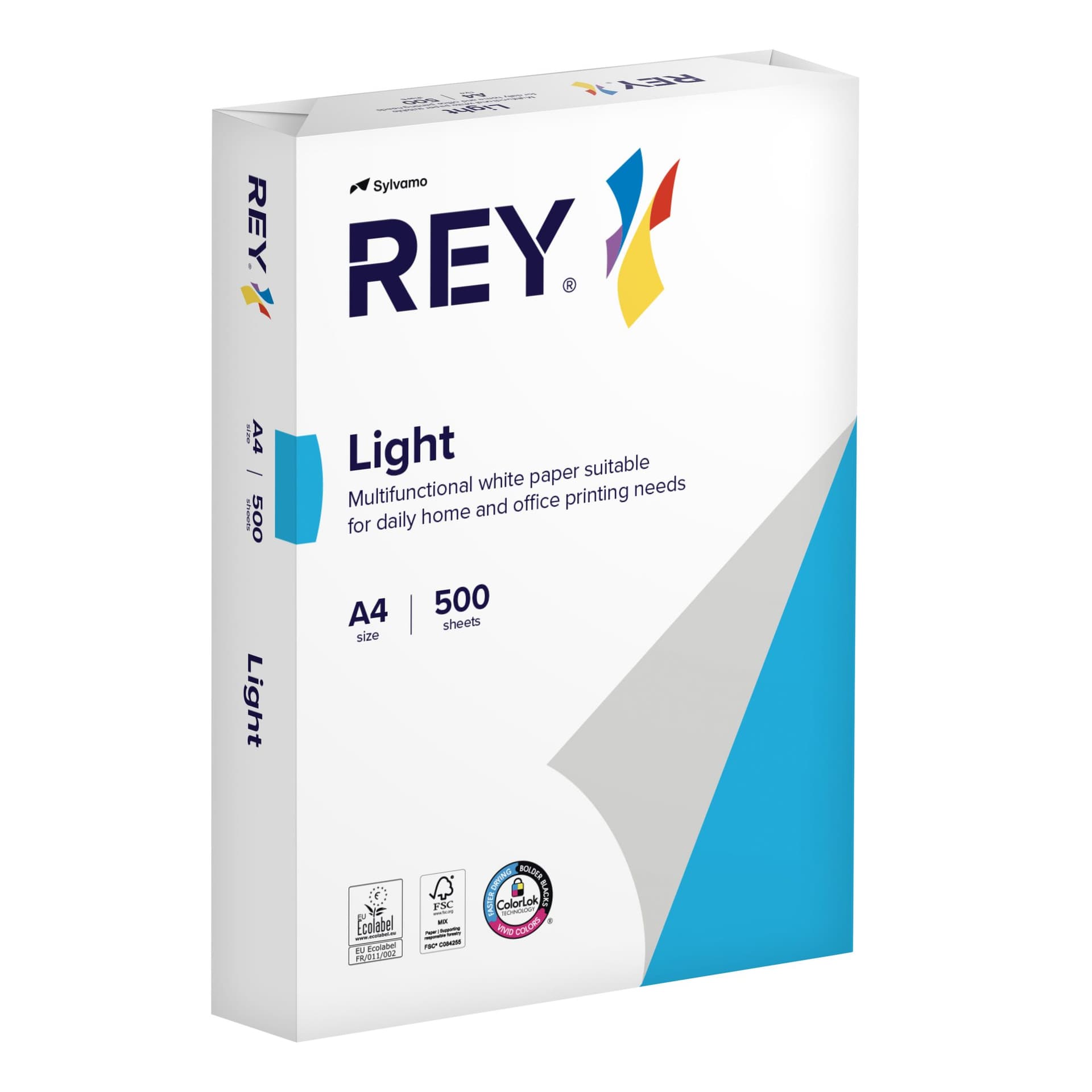 Kopieerpapier Rey Office Light A4 75gr wit 500 vel 2