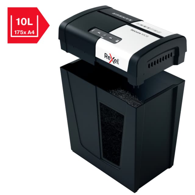 Papiervernietiger Rexel Secure MC6 snippers P5 2x15mm 2
