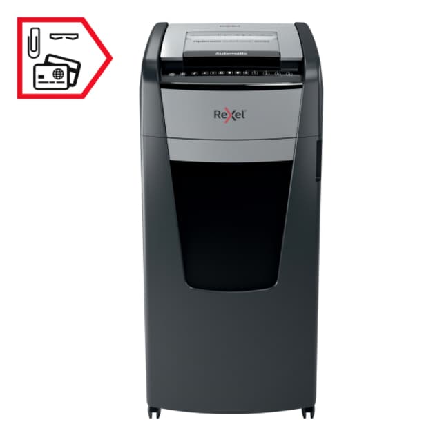 Papiervernietiger Rexel Optimum Auto+ 600X P4 snippers 4x30mm 3