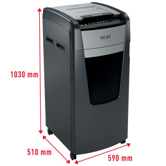 Papiervernietiger Rexel Optimum Auto+ 600X P4 snippers 4x30mm 4