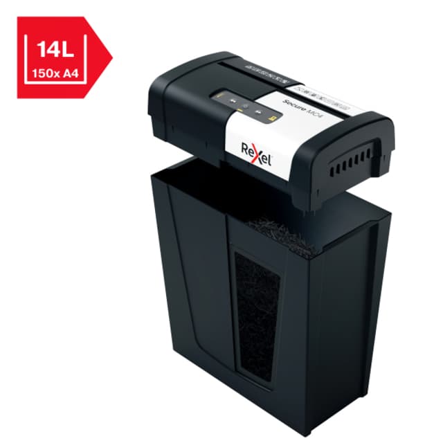 Papiervernietiger Rexel Secure MC4 P5 snippers 2x15mm 2