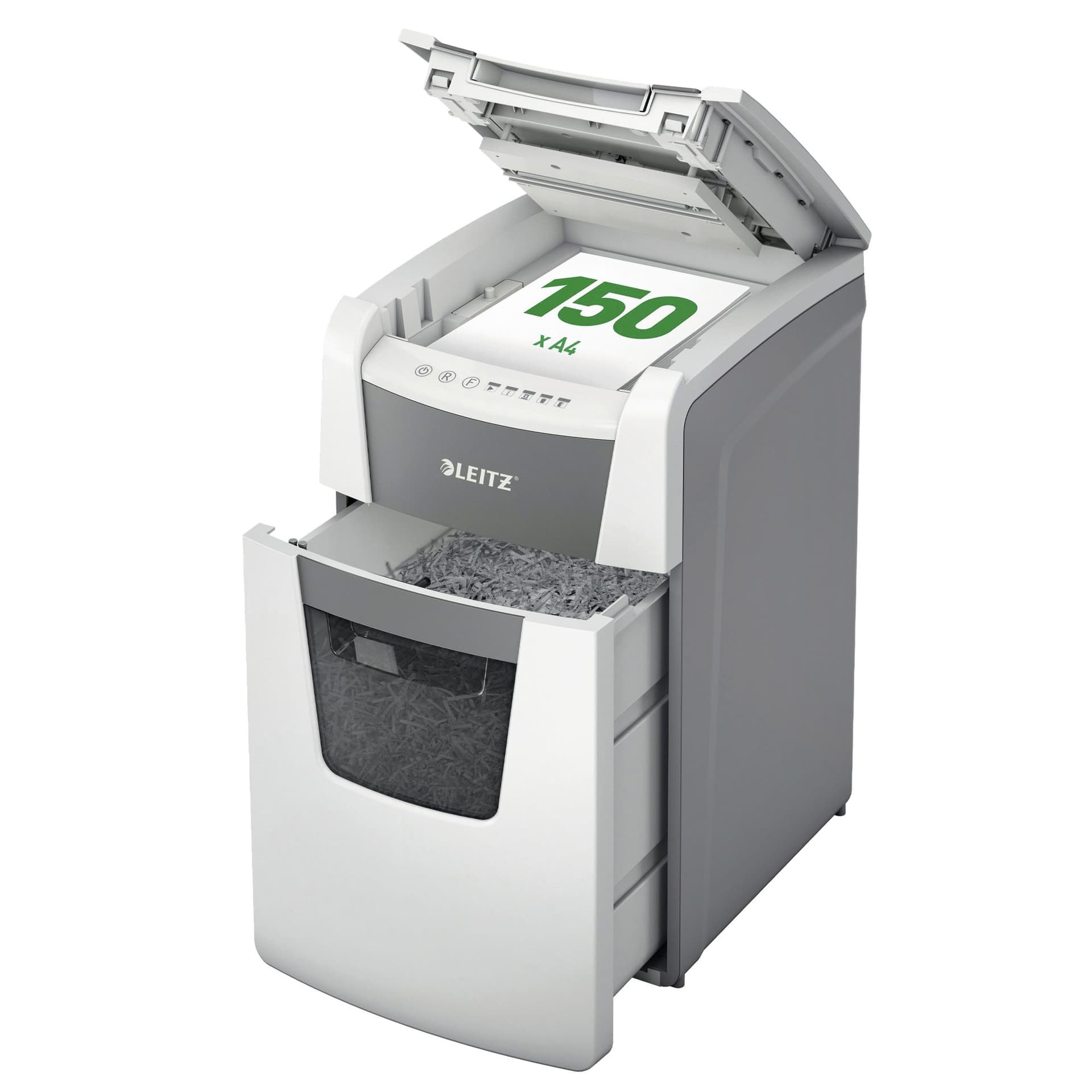 Papiervernietiger Leitz IQ Auto+ Office 150 P4 snippers 4x28mm 6