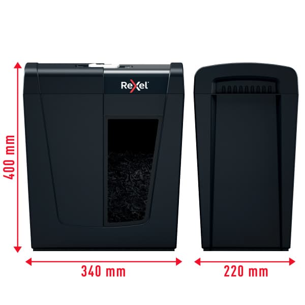 Papiervernietiger Rexel Secure X10 P4 snippers 4x40mm 3