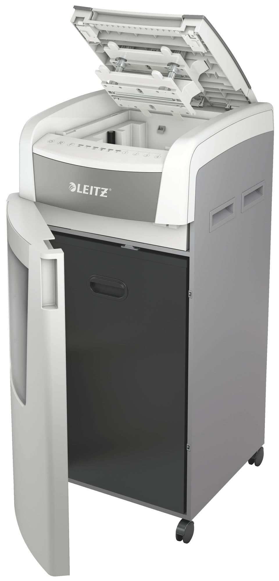 Papiervernietiger Leitz IQ Auto+ Pro 600 P4 snippers 4x28mm 3