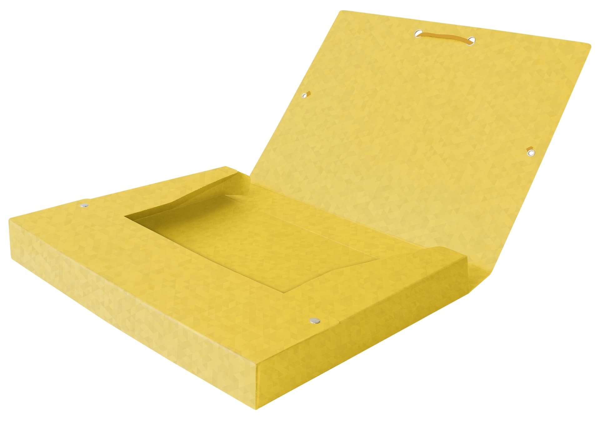 Elastobox Oxford Top File+ A4 40mm geel 2