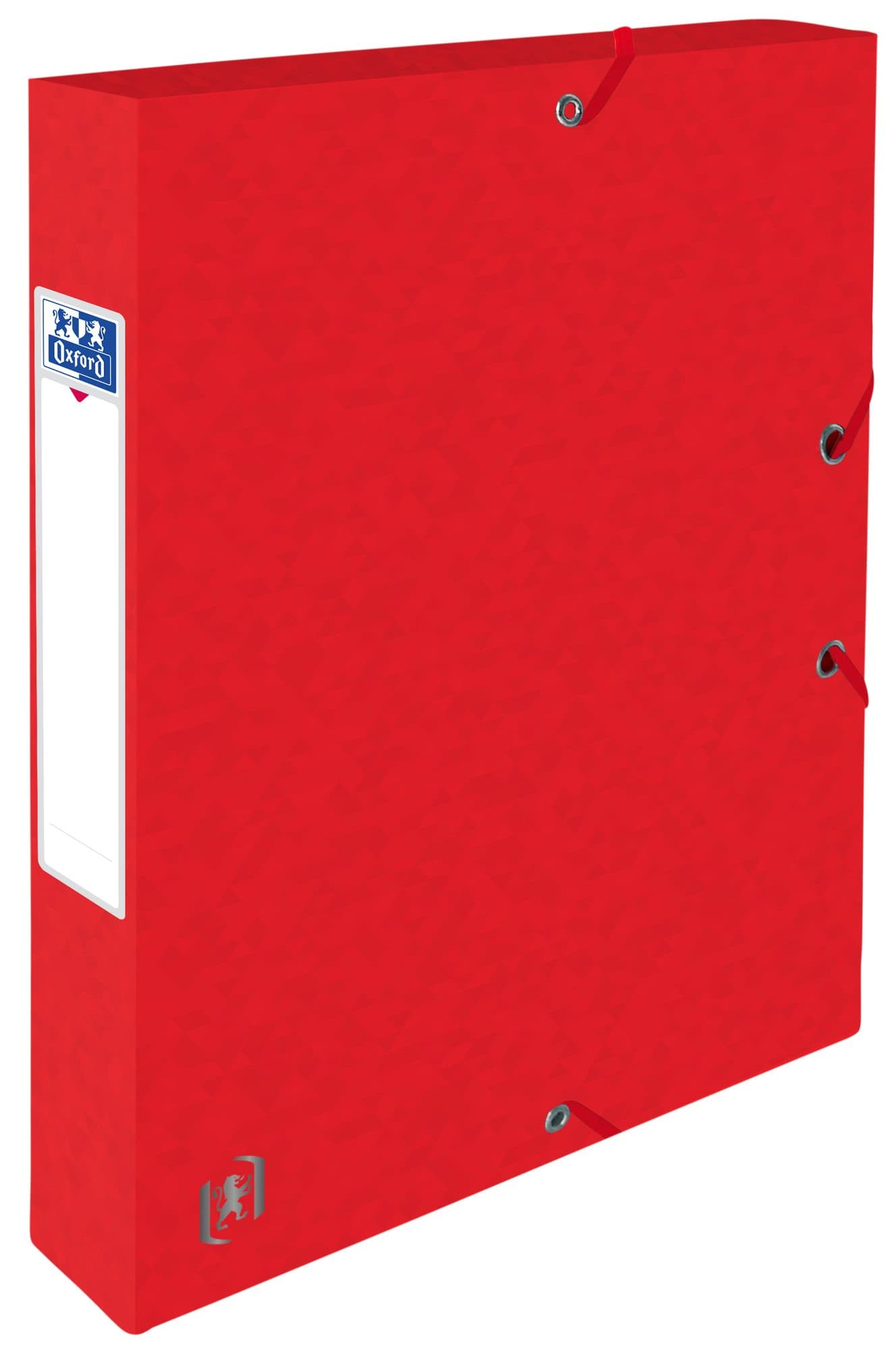 Elastobox Oxford Top File+ A4 40mm rood