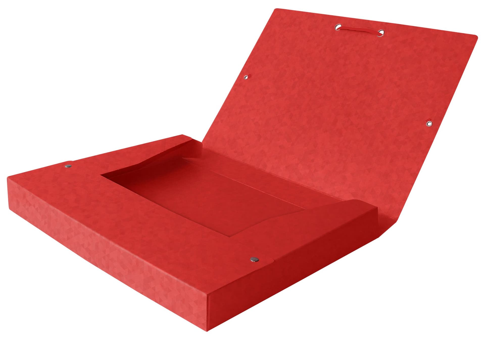Elastobox Oxford Top File+ A4 40mm rood 2
