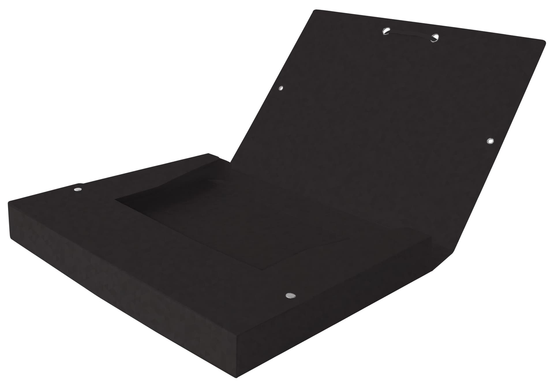 Elastobox Oxford Top File+ A4 40mm zwart 2