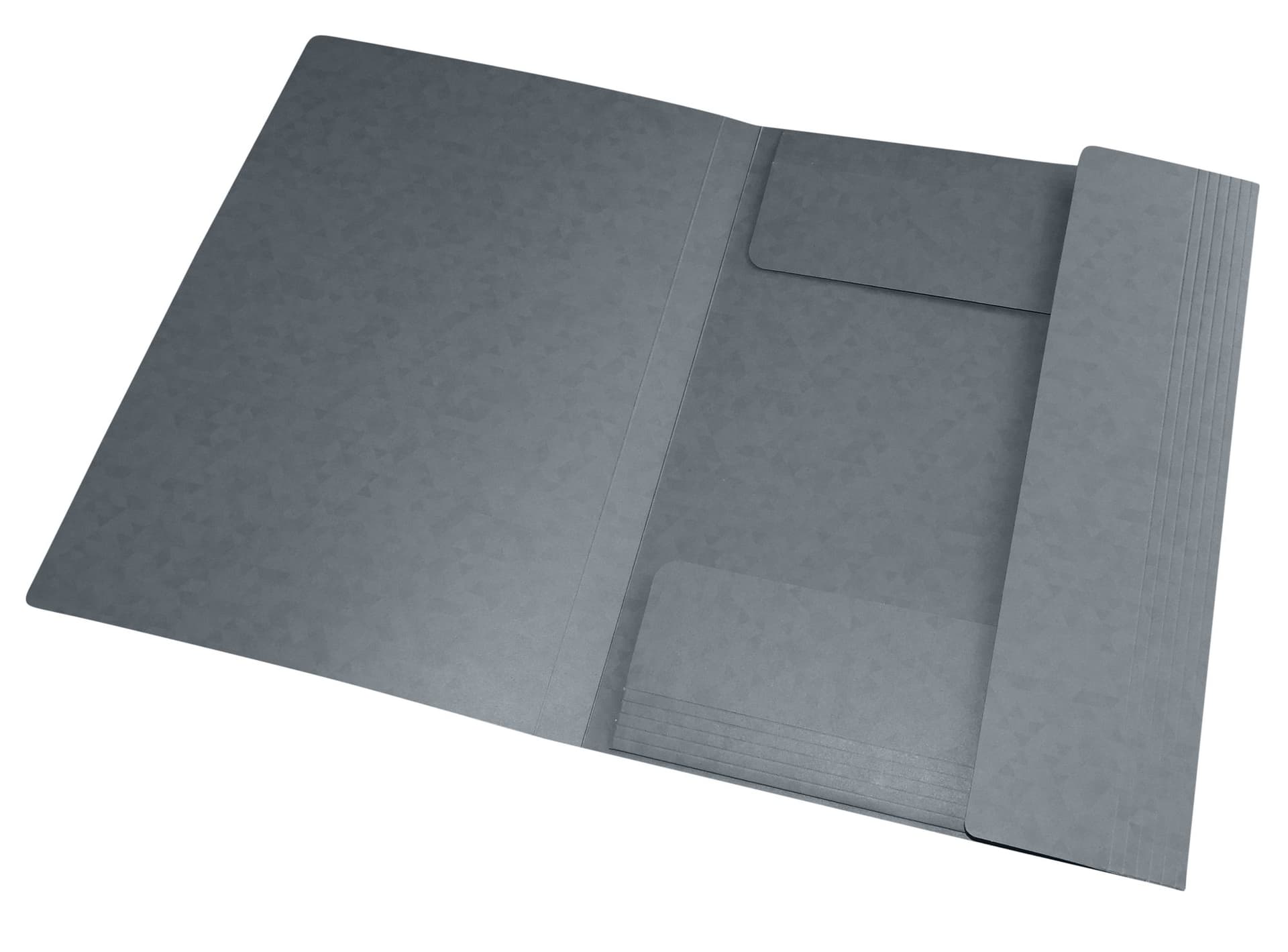 Elastomap Oxford Top File+ A4 grijs 2