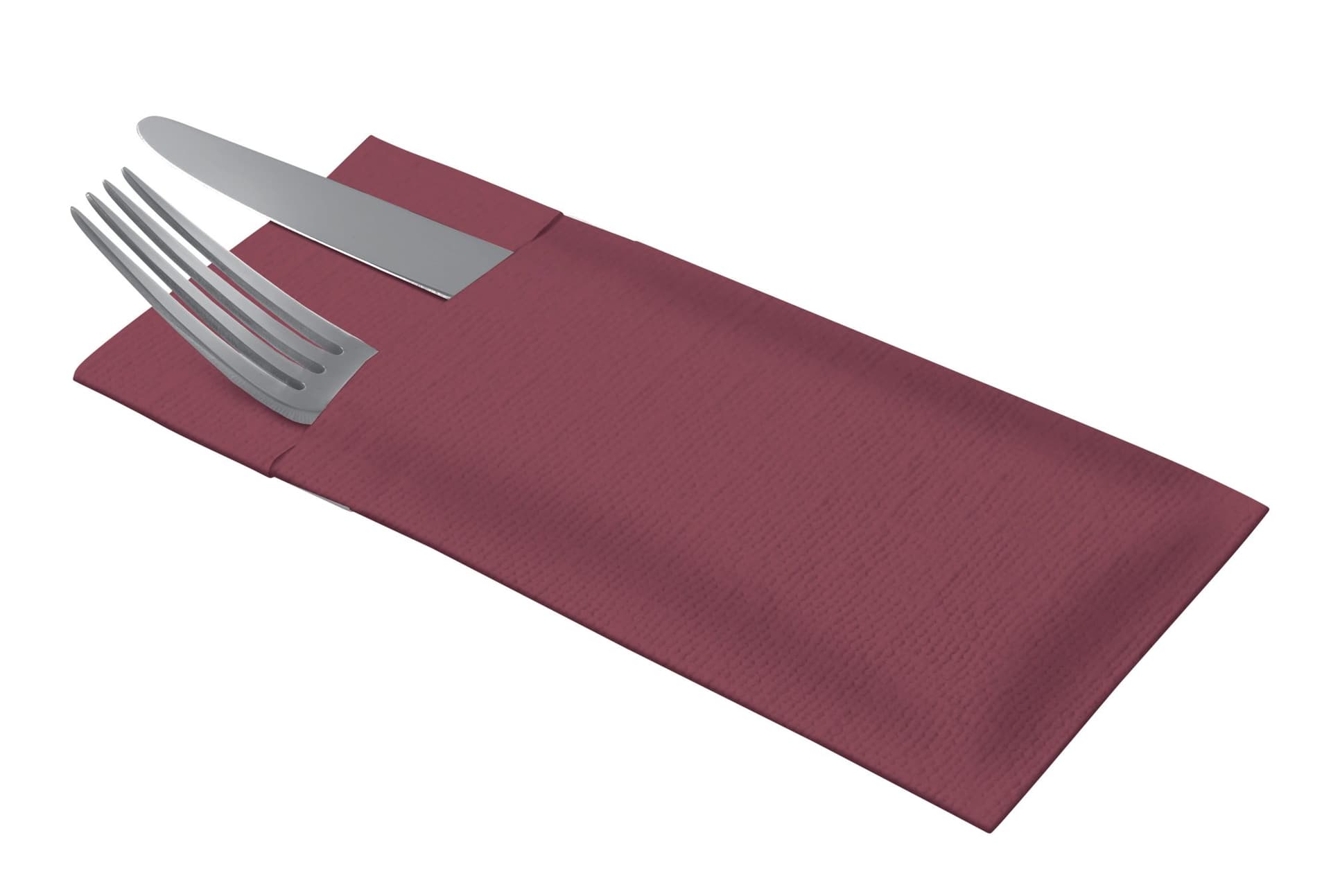 Pochette Tork Linstyle Premium 1-laags 390x390mm bordeauxrood 509603 2