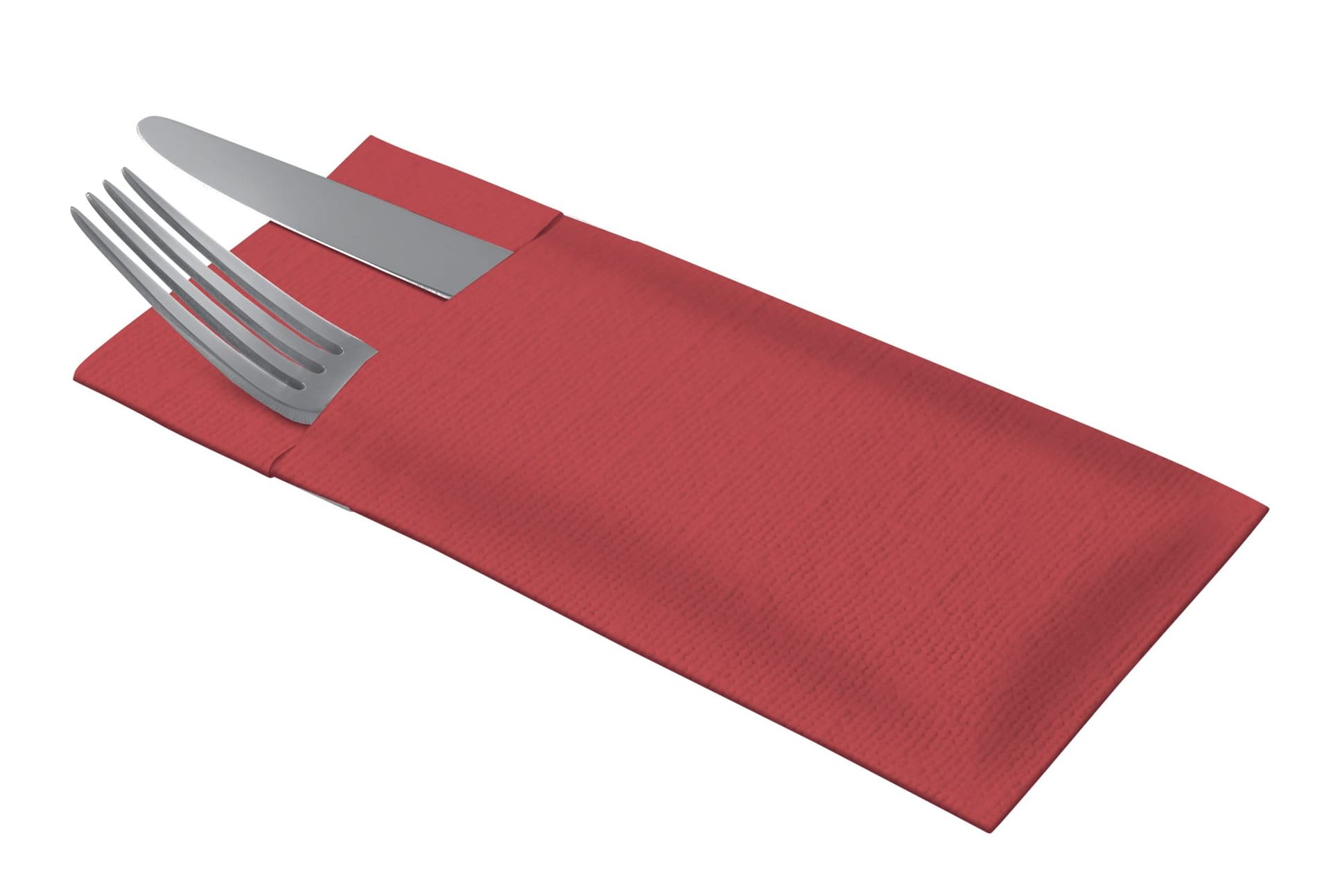 Pochette Tork Linstyle Premium 1-laags 390x390mm rood 509604 2