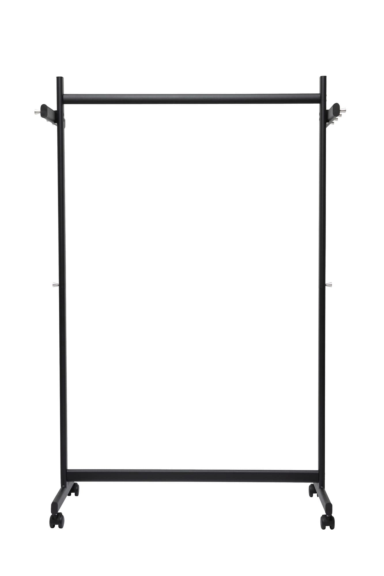 Garderoberek MAUL Samba mobiel 115X172X51cm 40kg, 10 haken zwart RAL9004