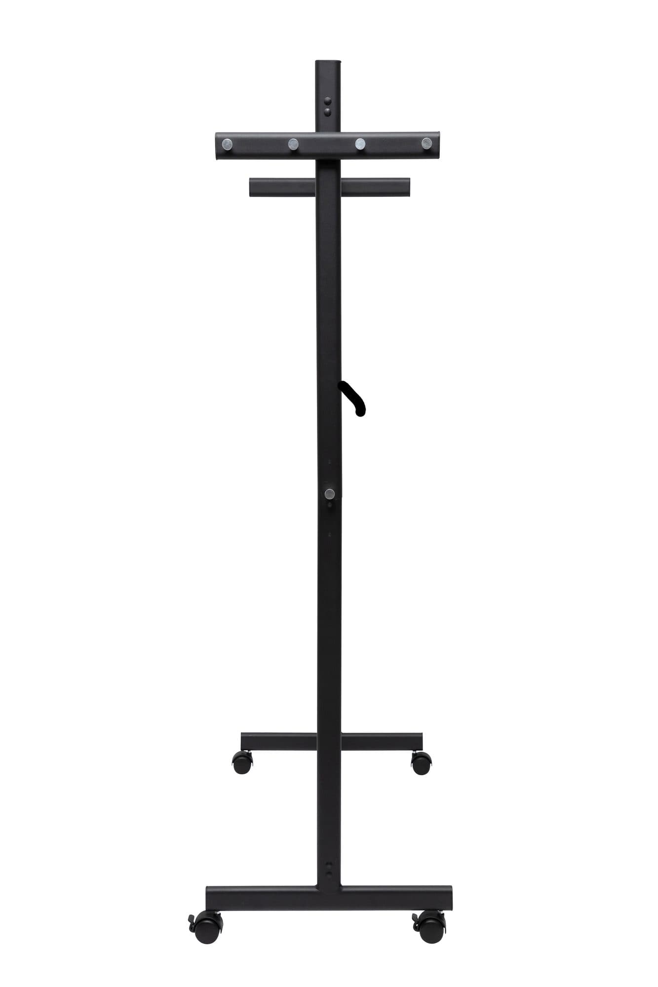 Garderoberek MAUL Samba mobiel 115X172X51cm 40kg, 10 haken zwart RAL9004 3