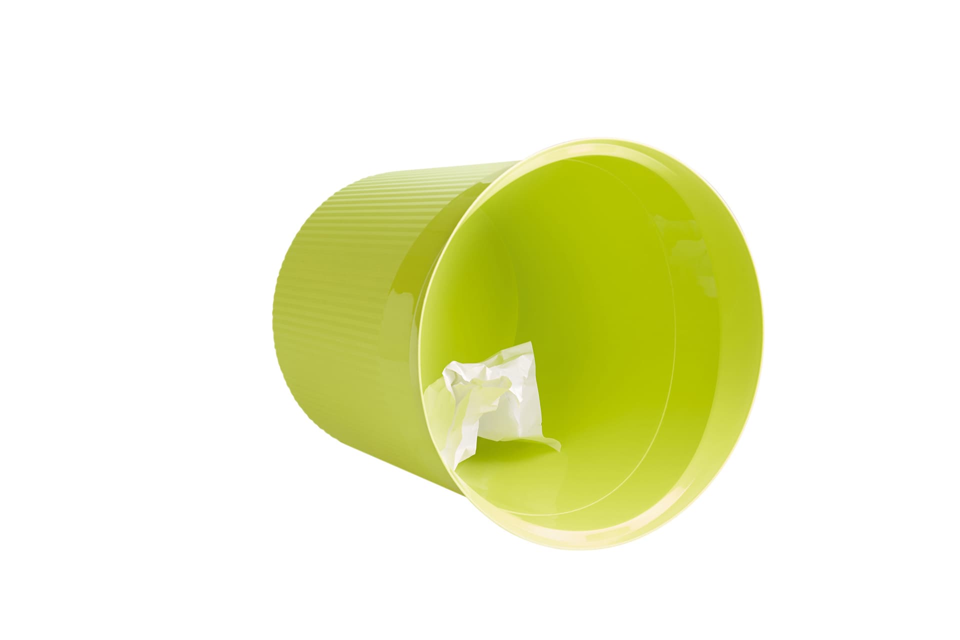 Papierbak Han Re-LOOP 13 liter rond limoen 2