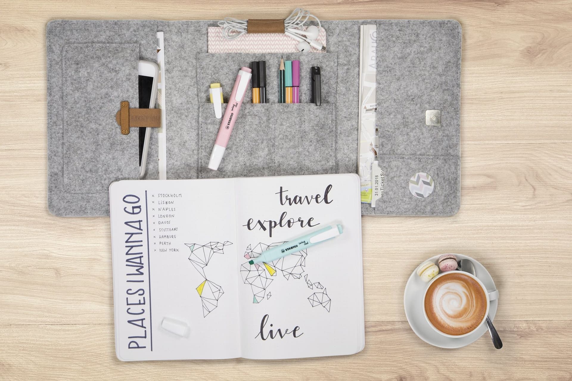 Markeerstift STABILO Swing cool 275/8 assorti etui à 8 stuks 3