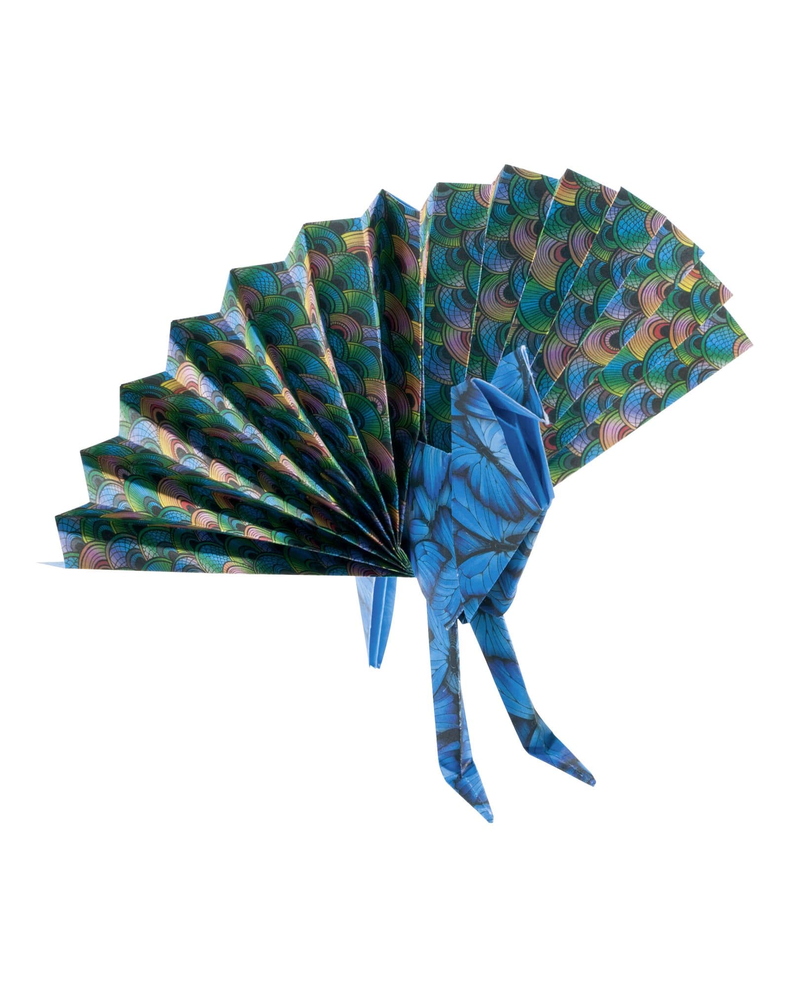 Vouwblaadjes Folia 80gr 15x15cm 50 vel 2-zijdig 10 wildlife designs 3