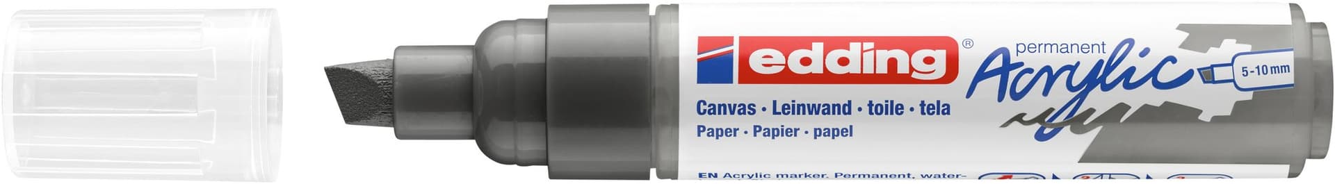 Acrylmarker edding e-5000 breed antraciet
