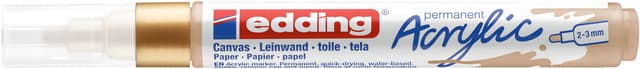 Acrylmarker edding e-5100 medium rijkgoud 2