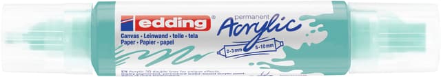 Acrylmarker edding e-5400 3D double liner opulent turquoise 2