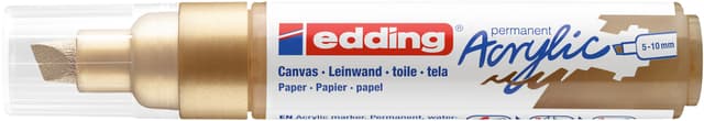 Acrylmarker edding e-5000 breed rijkgoud 2