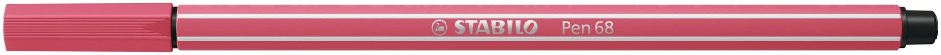 Viltstift STABILO Pen 68/49 medium aardbeienrood 2