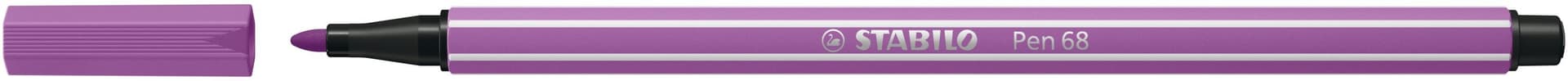 Viltstift STABILO Pen 68/60 medium vergrijsd violet