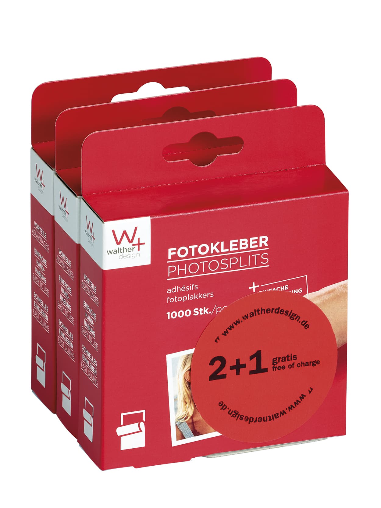 Fototape walther design 10x12mm 3x1000 stuks 2