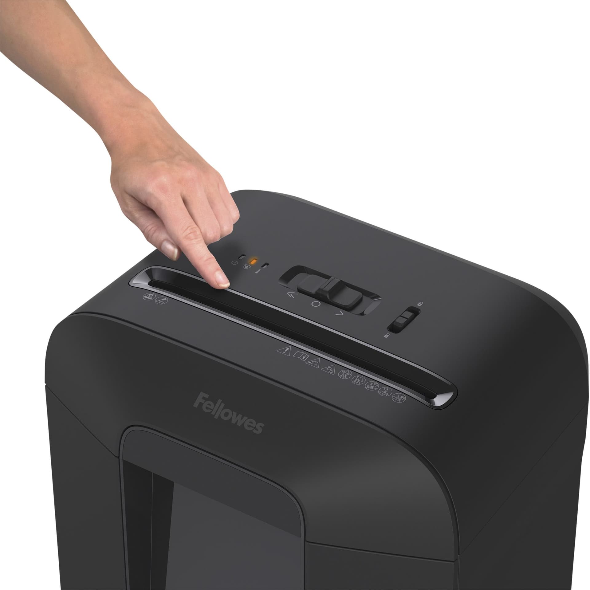 Papiervernietiger Fellowes Powershred LX85 snippers 4x40mm zwart 4