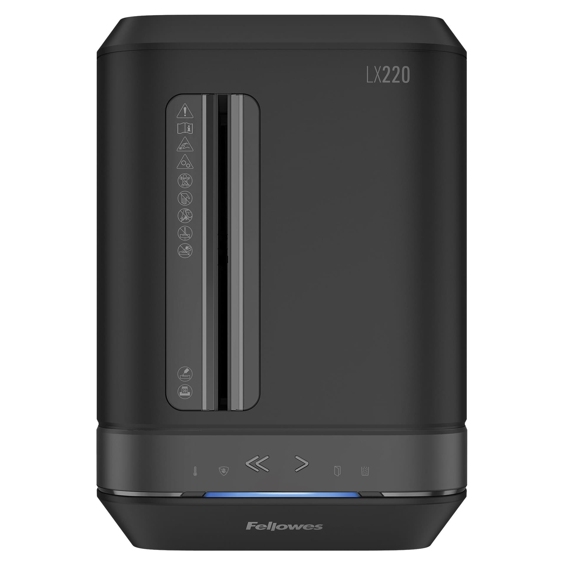 Papiervernietiger Fellowes Powershred LX220 snippers 2x12mm zwart 5