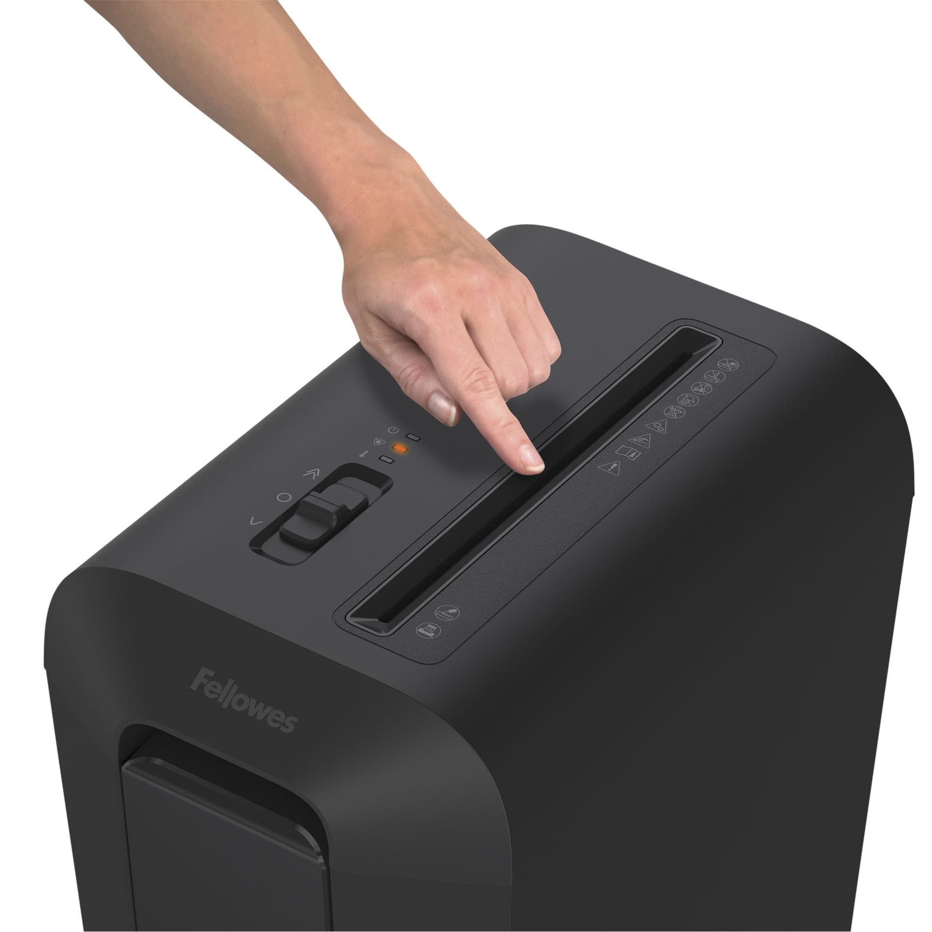 Papiervernietiger Fellowes Powershred LX65 snippers 4x40mm zwart 4