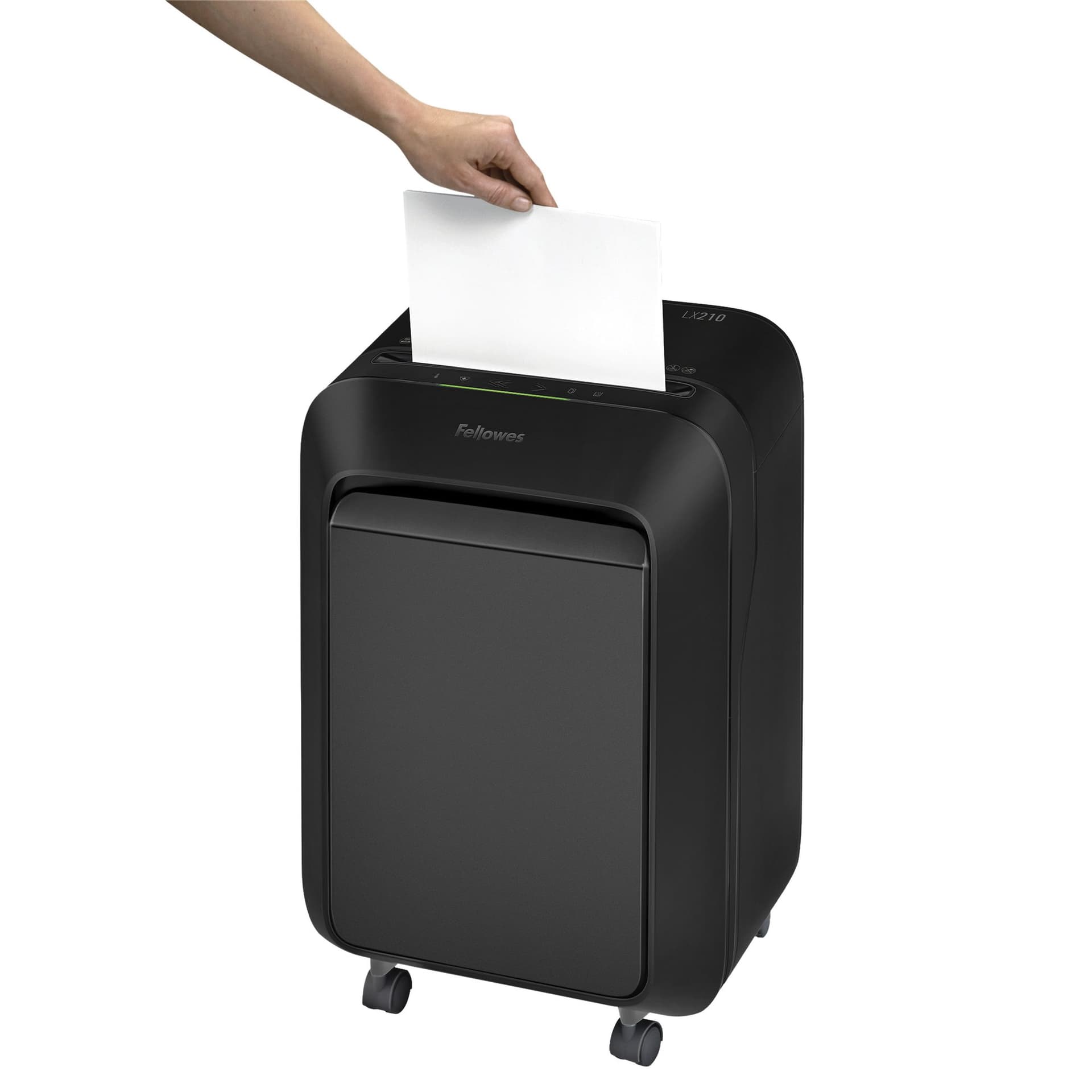 Papiervernietiger Fellowes Powershred LX210 snippers 4x12mm zwart 4