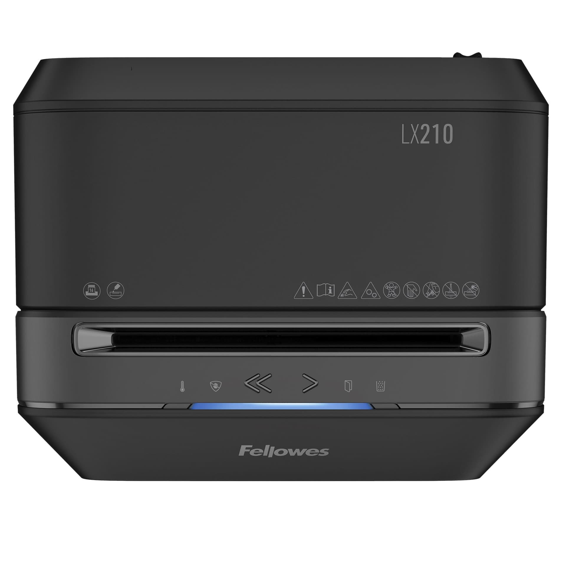 Papiervernietiger Fellowes Powershred LX210 snippers 4x12mm zwart 5