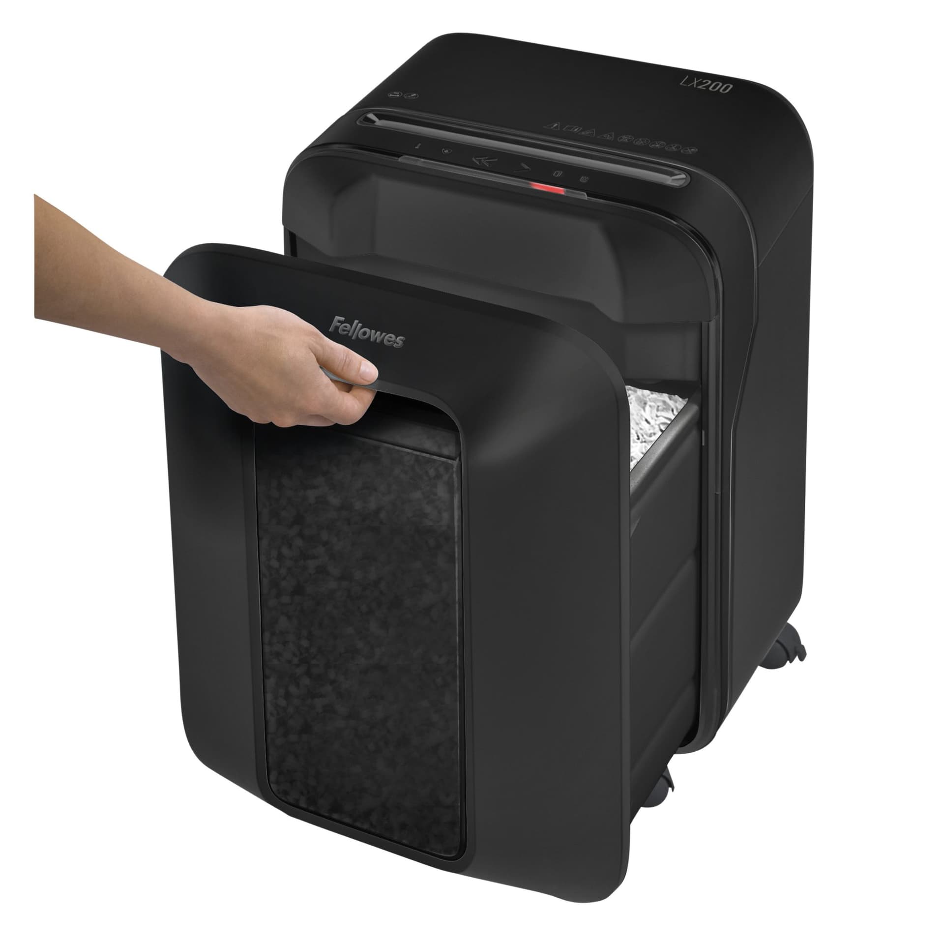 Papiervernietiger Fellowes Powershred LX200 snippers 4x12mm zwart 3
