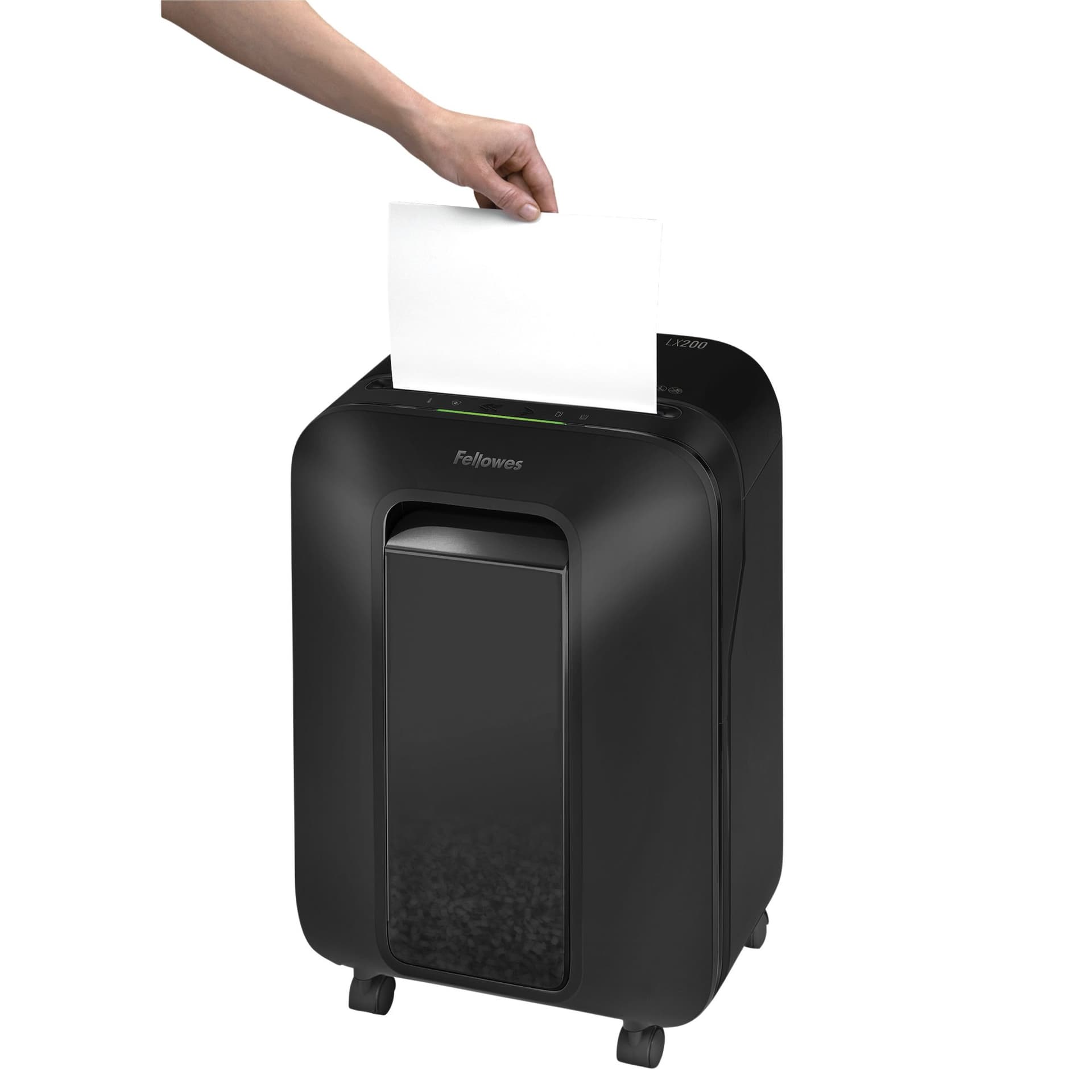 Papiervernietiger Fellowes Powershred LX200 snippers 4x12mm zwart 4