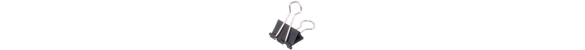 Papierklem MAUL 215 foldback 19mm capaciteit 7mm assorti 12 stuks 6