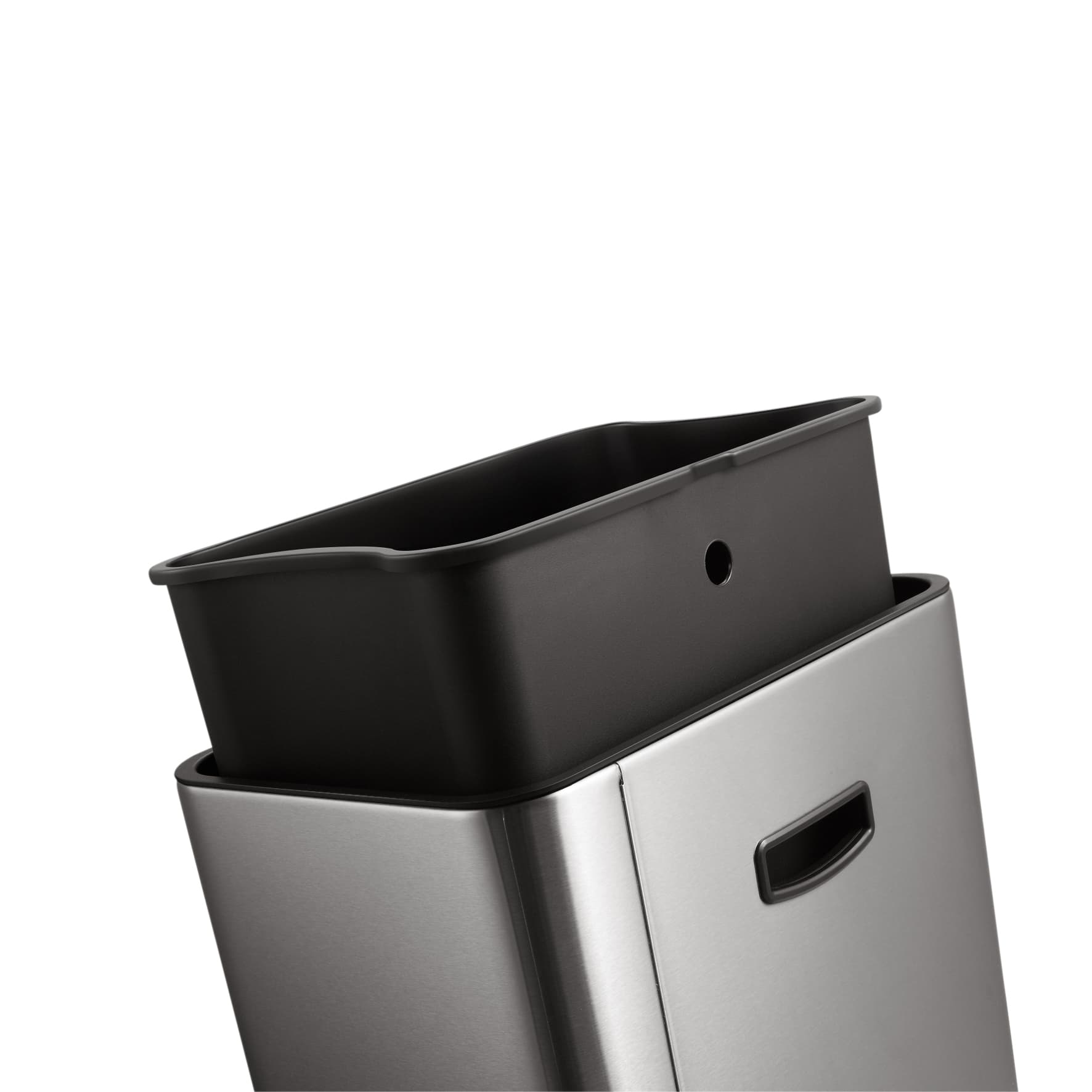 Afvalbak EKO Mirage met sensor 30liter RVS mat 5